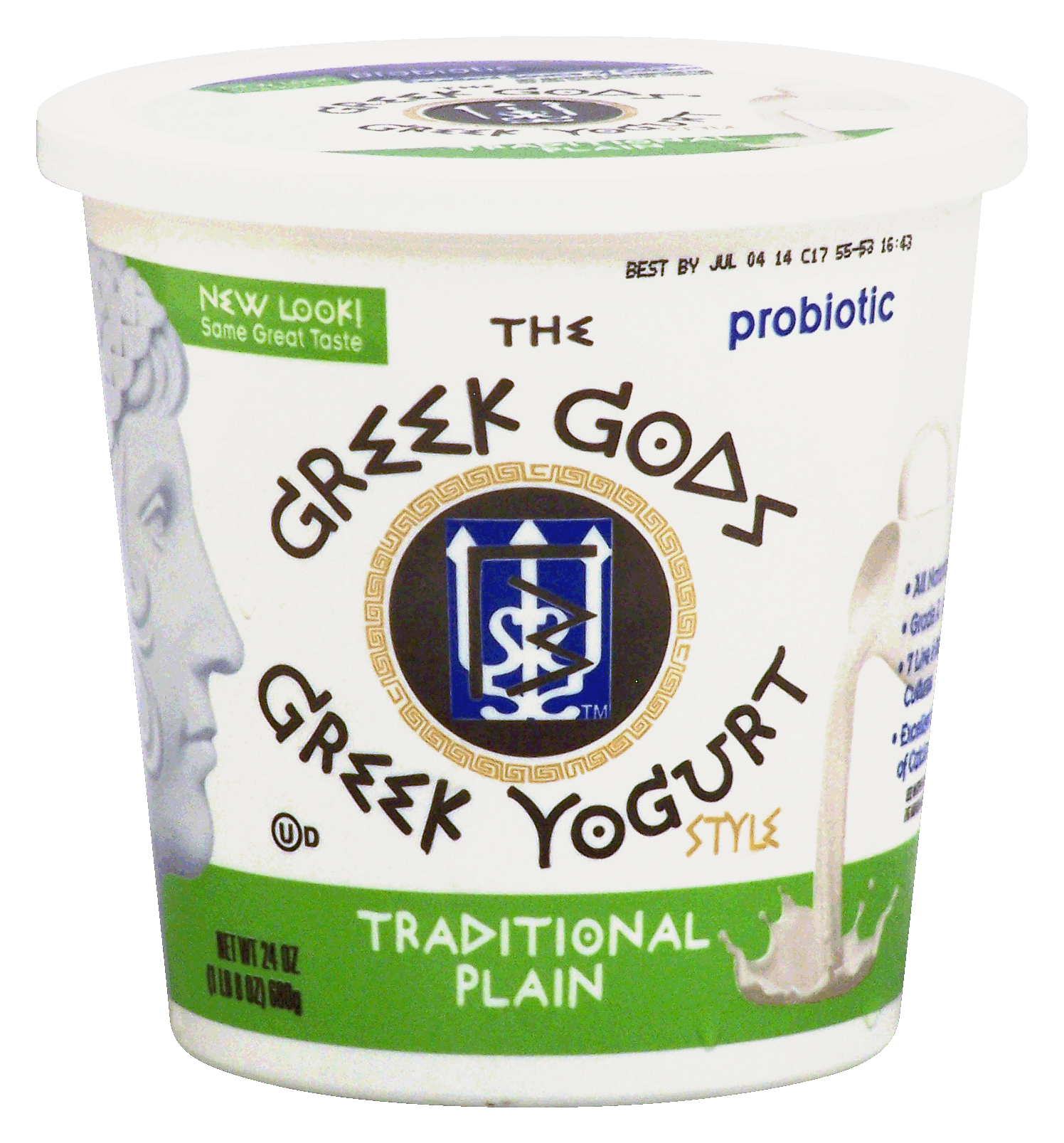 The Greek Gods  traditional plain greek yogurt, probiotic Full-Size Picture